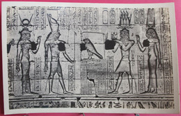 Visuel Très Peu Courant - Egypte - Edfou - Temple Reliefs - R/verso - Edfu