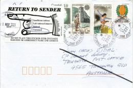 Letter To Tewantin (Queensland) , From Andorra, During Epidemic Covid-19, Return To Sender - Brieven En Documenten