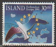 Island 1990 MiNr.730  Jahr Des Tourismus ( 8839 ) Günstige Versandkosten - Usati