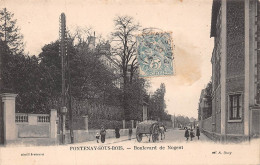 FONTENAY-SOUS-BOIS (94) - Boulevard De Nogent En 1905 - Collection A. Oury - Fontenay Sous Bois