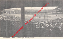 Pittsburgh - Forbes Field - Baseball - Pennsylvania - United States - Pittsburgh