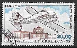 SAINT-PIERRE-ET-MIQUELON AERIEN N°68 - Usati