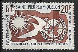 SAINT-PIERRE-ET-MIQUELON  N°358 - Usati