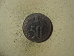 MONNAIE INDE 50 PAISE 1998 ( HYDERABAD ) - India