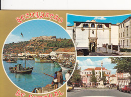 Portugal -postal Colorido De Lisboa   Setúbal - Portalegre