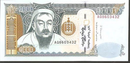 Mongolia P-67  1000 Tugrik  2013 UNC - Mongolië