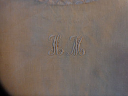 Chemise Monogramme HM - 1940-1970