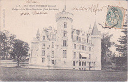 86 - LES TROIS MOUTIERS - LE CHATEAU DE  LA MOTTE CHANDENIER - LAMOTHE - MOTHE CHAMPDENIERS - SIGNE ALFERD MON CHATEAU - Les Trois Moutiers