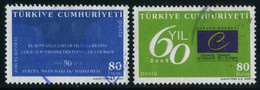 Türkiye 2009 Mi 3728-3729 European Court Of Human Rights - Used Stamps