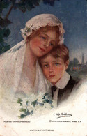 Illustration: Painted By Philip Boileau - Sister's First Love (l'Amour De Ma Soeur) Reinthal & Newman - Carte RN N° 827 - Boileau, Philip