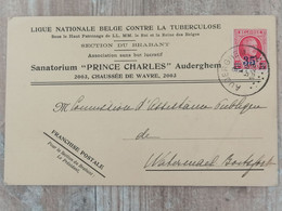 Carte Postale - Auderghem - Ligue Natinale Belge Contre La Tuberculose (1928) - Auderghem - Oudergem