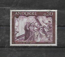 Andorre Francais Timbre De 1968  N°192 Oblitéré - Usados