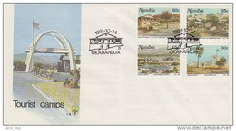 Namibia 1991 Tourist Camp First Day Cover - Namibie (1990- ...)