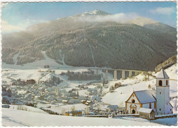 Steinach, Tirol - Blick Von Mauern Gegen Schiparadies Bergeralm - Steinacher Jöchl  - (Österreich / Austria) - Steinach Am Brenner