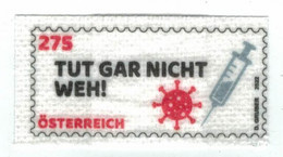 Impfen Spritzen Tut Gar Nicht Weh - Corona Virus Covid_19 Spritze - Unused Stamps