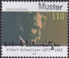 Specimen, Germany Sc2065 Humanitarian, Dr. Albert Schweitzer (1875-1965) - Albert Schweitzer