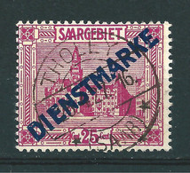 Saar MiNr. D 14 III  (sab26) - Dienstmarken