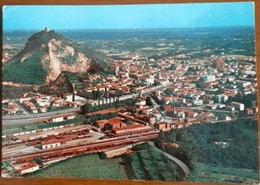 MONSELICE - PADOVA - PANORAMA - STAZIONE FERROVIARIA CON TRENO - TRAIN - 1968 - Padova