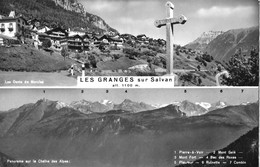 LES GRANGES SUR SALVAN → Mehrbildkarte Anno 1970 - Granges