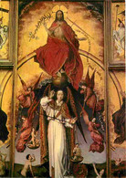 Art - Peinture Religieuse - Beaune - Hostel Dieu - Roger Van Der Weyden - Polyptique Du Jugement Dernier - Le Panneau Ce - Tableaux, Vitraux Et Statues