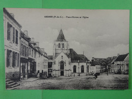Ardres Place D'Armes Et L'Eglise - Ardres