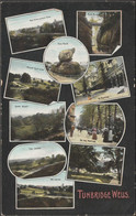 Tunbridge Wells, Kent, C.1905-10 - Multiview Postcard - Tunbridge Wells