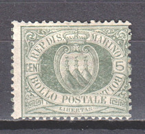 San Marino 1892 Mi 13 MH - Neufs