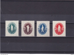 ROUMANIE 1946 JOURNEE DU TRAVAIL Yvert 906-907 + 909-910 NEUF** MNH - Unused Stamps