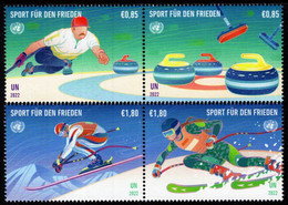 United Nations - Vienna - 2022 - Winter Olympic And Paralympic Games In Beijing - Mint Stamp Set - Nuevos