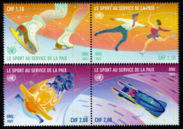 United Nations - Geneva - 2022 - Winter Olympic And Paralympic Games In Beijing - Mint Stamp Set - Unused Stamps