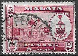 MALAYSIA #  FROM 1960  STAMPWORLD 58 - Penang