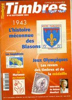 TIMBRES Magazine N°49 (09/2004) - Blasons - Jeux Olympiques - Amphibiens - Guadeloupe - French (from 1941)