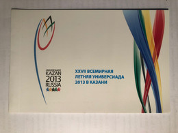 RUSSIA, 2013, Booklet, Universiade Kazan: World Student Games - Verzamelingen