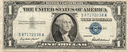 STATI UNITI 1 DOLLAR 1957 P-419a - Silver Certificates – Títulos Plata (1928-1957)