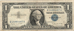 STATI UNITI 1 DOLLAR 1957 P-419A - Certificati D'Argento (1928-1957)