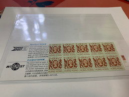 Hong Kong Stamp Booklet MNH - Usados