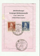 DP GS 1948 SST LIEPZIG MESSE - Postal  Stationery