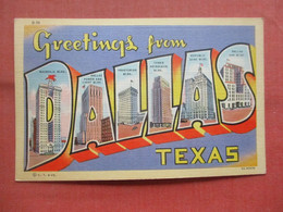 Greetings  Dallas - Texas > Dallas   Ref 5544 - Dallas