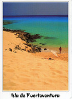 Canaries - Fuerteventura - Playa La Cazuela - Ecrite, Timbrée - Fuerteventura