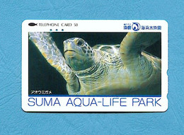 ( 5692 ) -  Télécarte  JAPON - Animal - ( TORTUE De Mer ) - *** TTBE ***  - Voir Scan - - Schildpadden