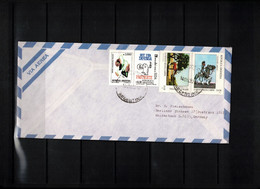 Argentina 1992 Interesting Airmail Letter - Lettres & Documents