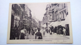Carte Postale ( AB11 ) Ancienne Sarrebourg , Grande Rue ( JE PRECISE PAIEMENT UNIQUEMENT PAR CHEQUE ) - Sarrebourg