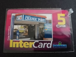 ST MARTIN  INTERCARD  CHANGE POINT      5 EURO /   INTER 122 / MINT CARD    ** 9241 ** - Antillen (Französische)