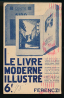 PARIS XIV - RECLAME - EDITIONS DU LIVRE MODERNE - NAZI EMBLEEM 1942    2 SCANS - District 14
