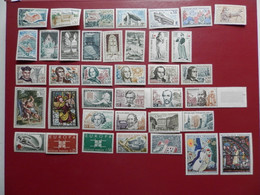 FRANCE ANNEE COMPLETE 1963 SOIT 38TIMBRES NEUFS SANS CHARNIERE NI TRACE 1ER CHOIX - 1960-1969