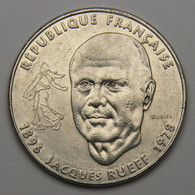 1 Franc Jacques Rueff, 1996, Nickel - V° République - 1 Franc