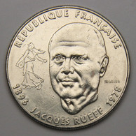 1 Franc Jacques Rueff, 1996, Nickel - V° République - 1 Franc