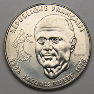 1 Franc Jacques Rueff, 1996, Nickel - V° République - 1 Franc