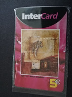 ST MARTIN  INTERCARD  TIGER ASIA MARYN CHARVAT            5 EURO /   INTER 199 / MINT CARD    ** 9265 ** - Antilles (French)