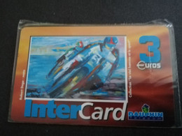 ST MARTIN  INTERCARD  ROBERT DAGO MOTO          3 EURO /   INTER 127 / MINT CARD    ** 9268 ** - Antilles (Françaises)